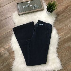 J.Crew flare leg jeans size 14 Tall. Dark wash.